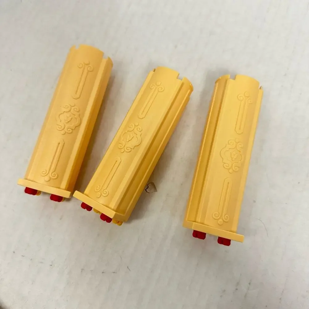Playmobil 3019 Decorated Columns Lot of 3 Replacement Parts Pieces Dream Castle